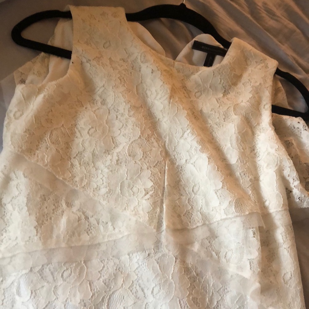 BCBG White Dress